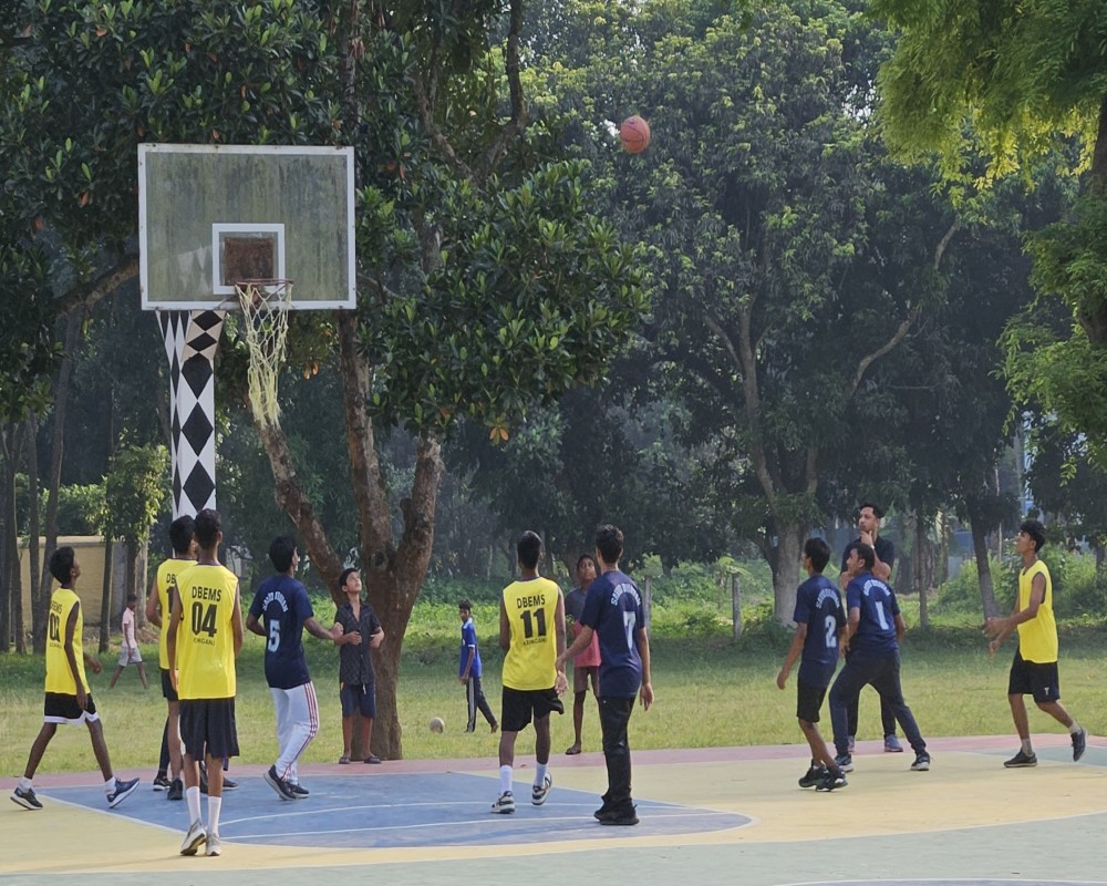 Friendly Basketball match